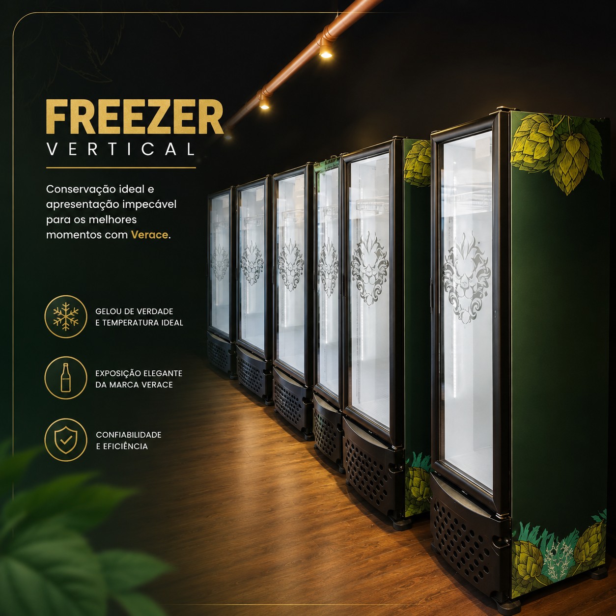 Freezer vertical Verace
